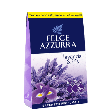 Felce Azzurra Lavanda & Iris voňavé vankúšiky 3ks