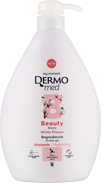 Dermomed White Flowers sprchový gél 1000ml