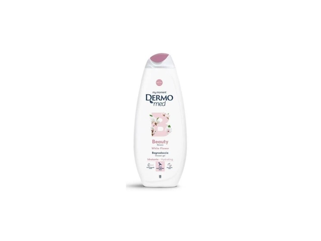 Dermomed White flowers sprchový gél 650ml
