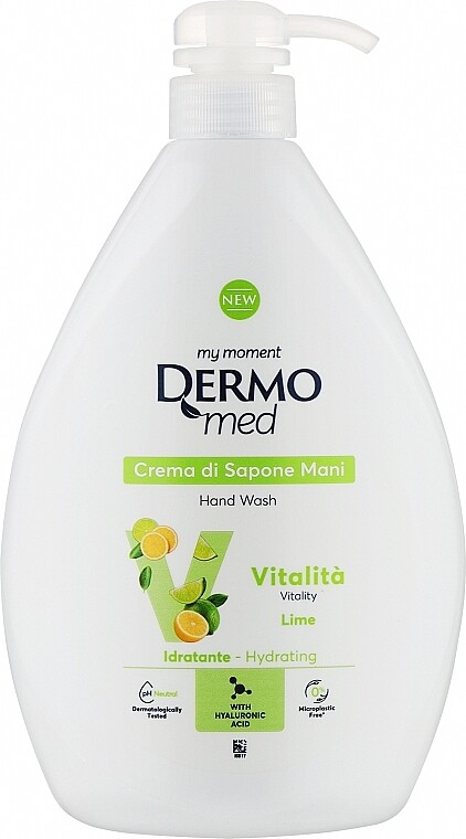 Dermomed Vitalita Lime mydlo s pumpičkou 1000ml