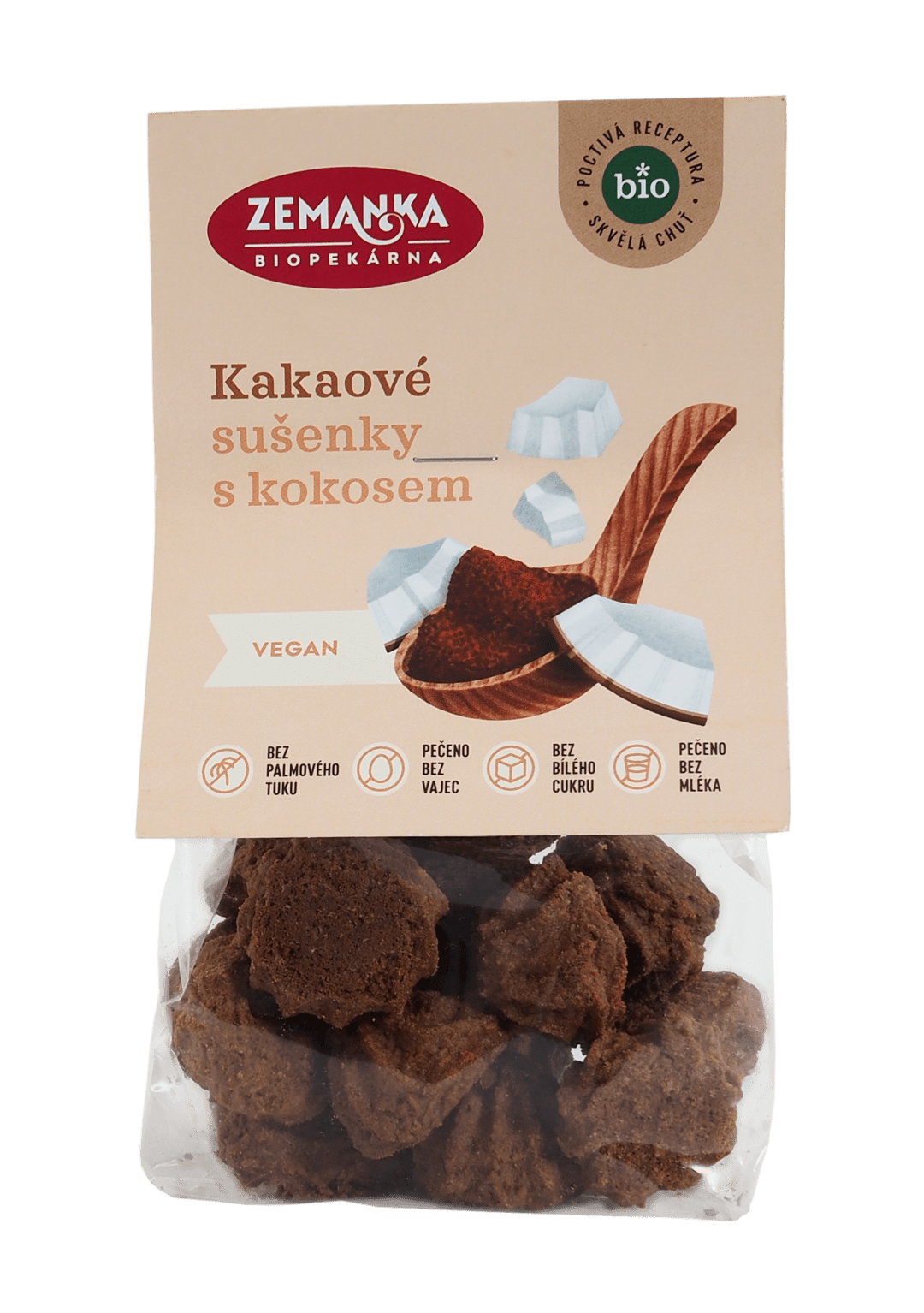 ZEMANKA Kakaové bio sušienky 100 g