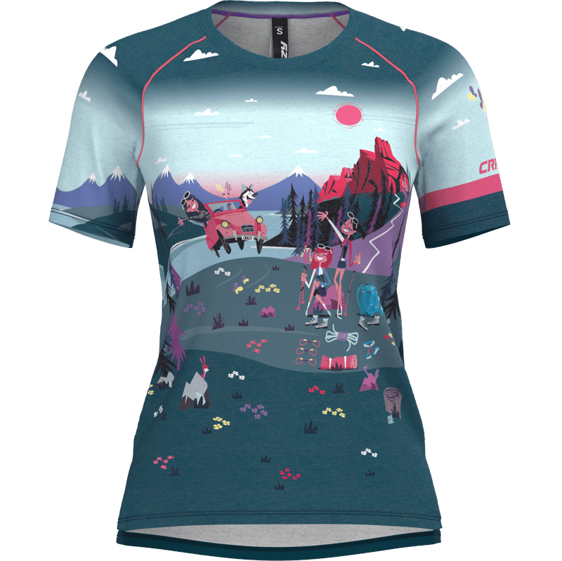 Dámske tričko Crazy Idea T-SHIRT WONDER MAGIC
