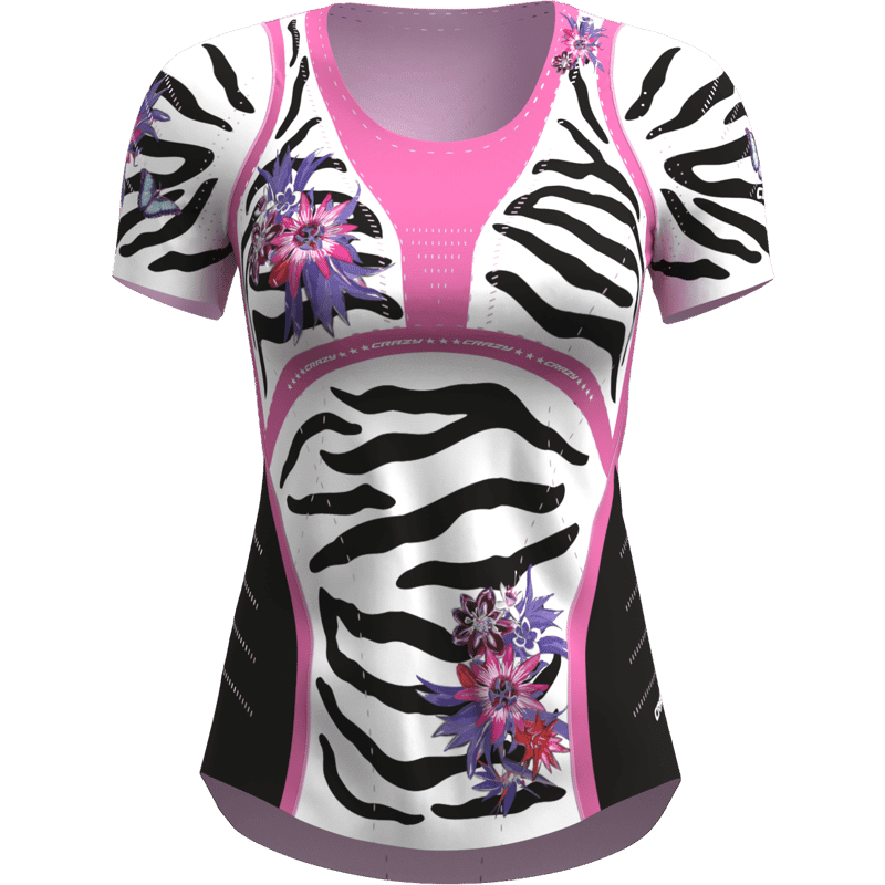 Dámske tričko Crazy Idea T-SHIRT VOLTAGE