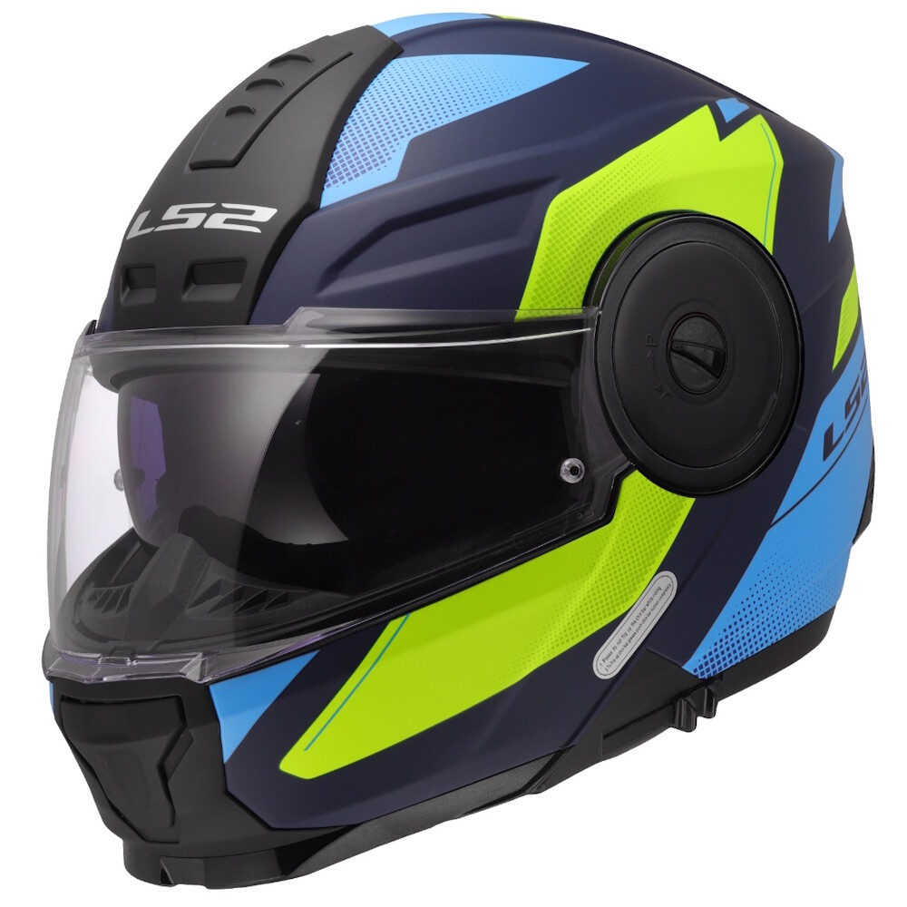 LS2 FF902 Scope II Duria Blue H-V Yellow XS (53-54)