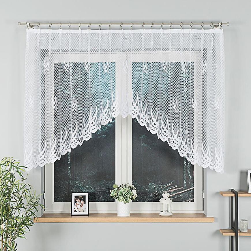 Žakárová záclona Gosia 007017 300x160 cm