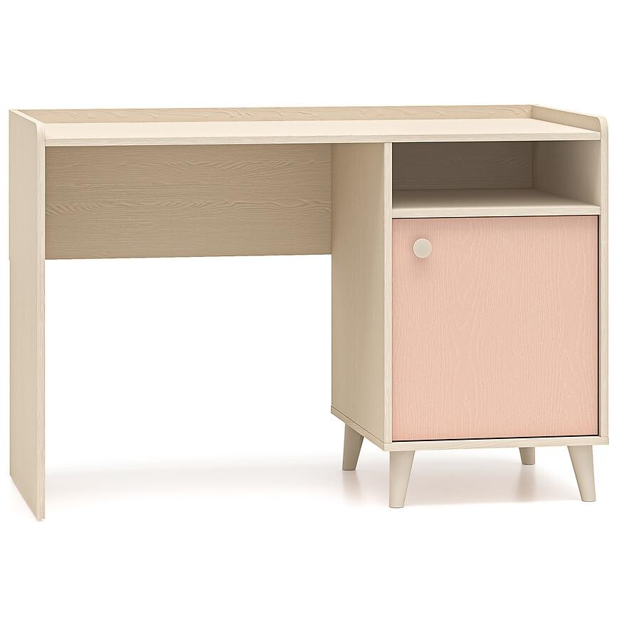 Písací stôl Mevel 07 Púštny piesok/Millenial Pink