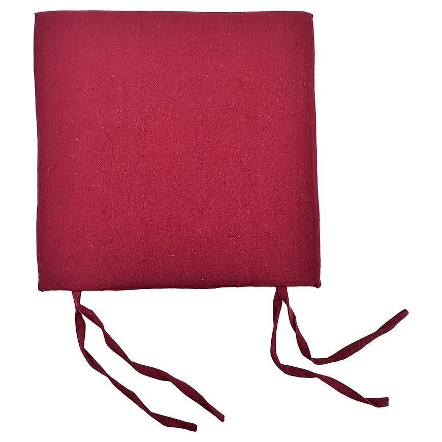 Poduška na stoličku SSE-AAT-CP-3475 (2 cm) 40x40 cm bordová