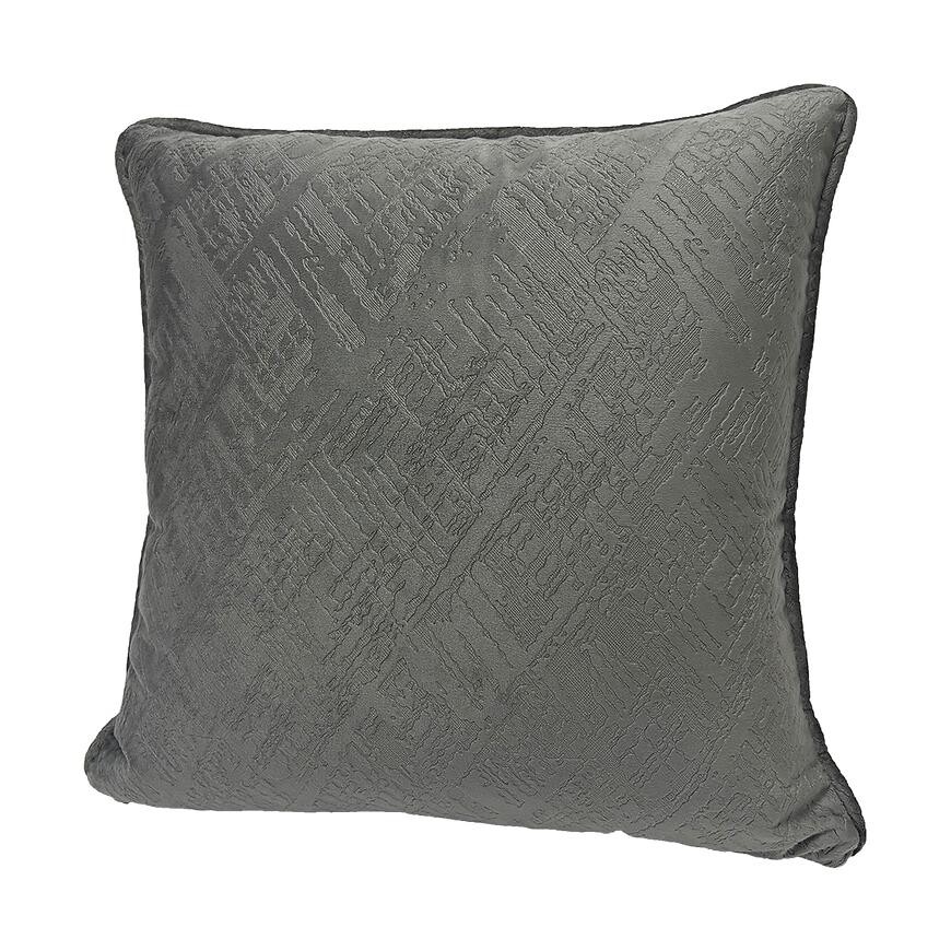 Vankúš YC11937 40x40 cm sivý