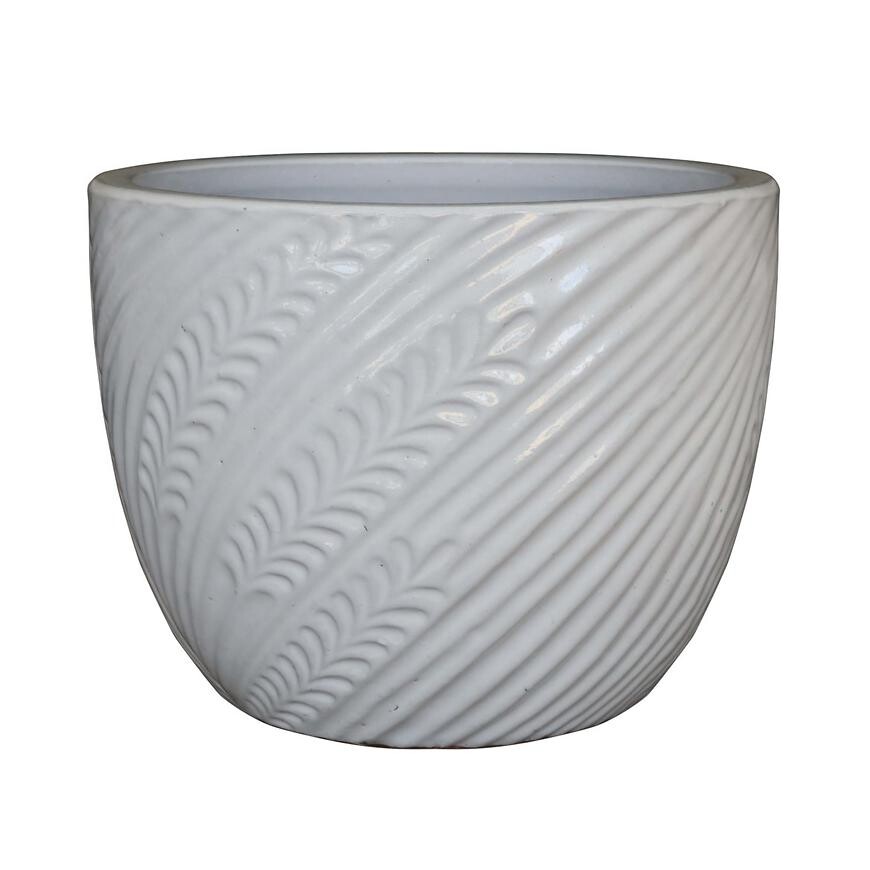 Kvetinač IP19-017 15x15x13 krémová