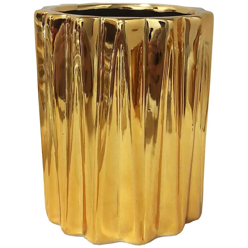 Kvetináč YS44187S/G Electroplating Effect D11,5xh13,5 Gold