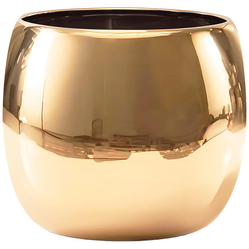 Kvetináč YS44179 Electroplating Effect D16xh15 Gold