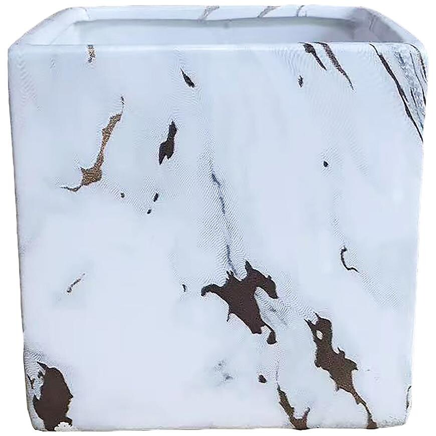Kvetináč YS44148L ceramic Sq Water Transfer Effect 15