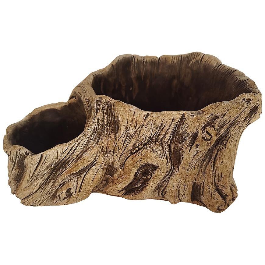 Kvetináč YS44378 cement 24,5x15,5x11 Antique Brown