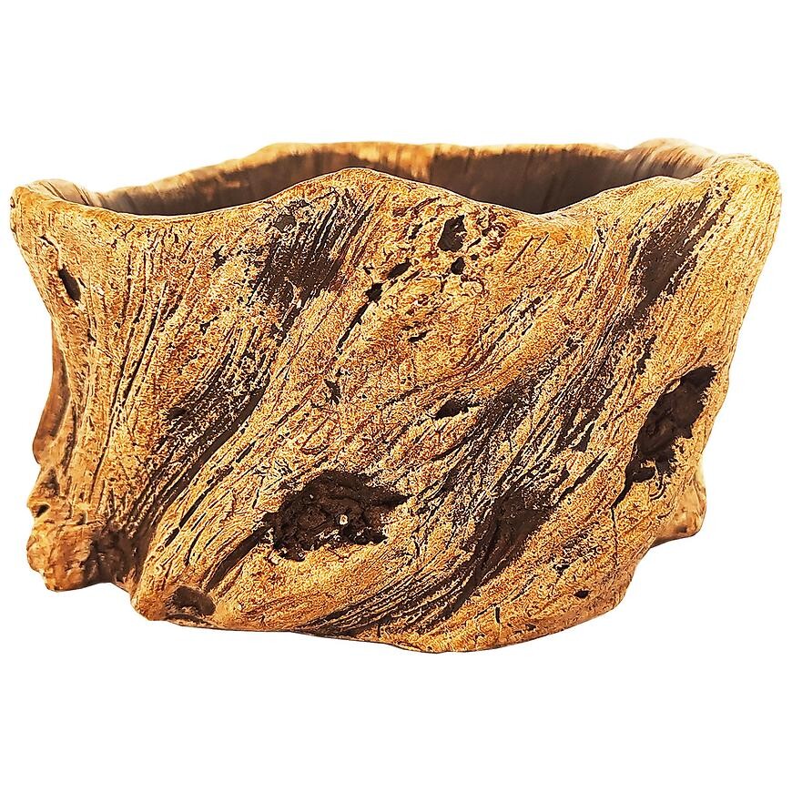 Kvetináč YS44396B cement 13x13x7,5 Antique Brown