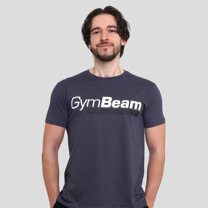 GymBeam Tričko Pure Ambition Dark Grey  S