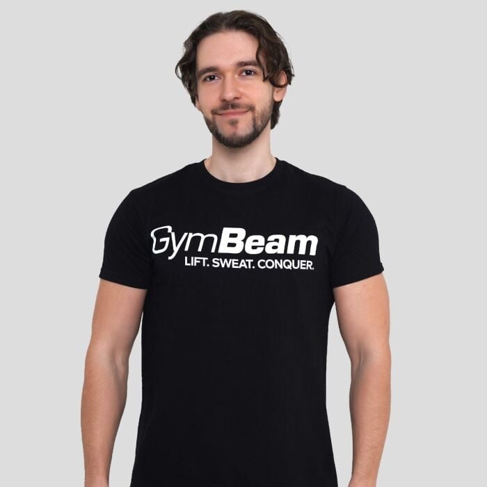GymBeam Tričko Lift Black  S