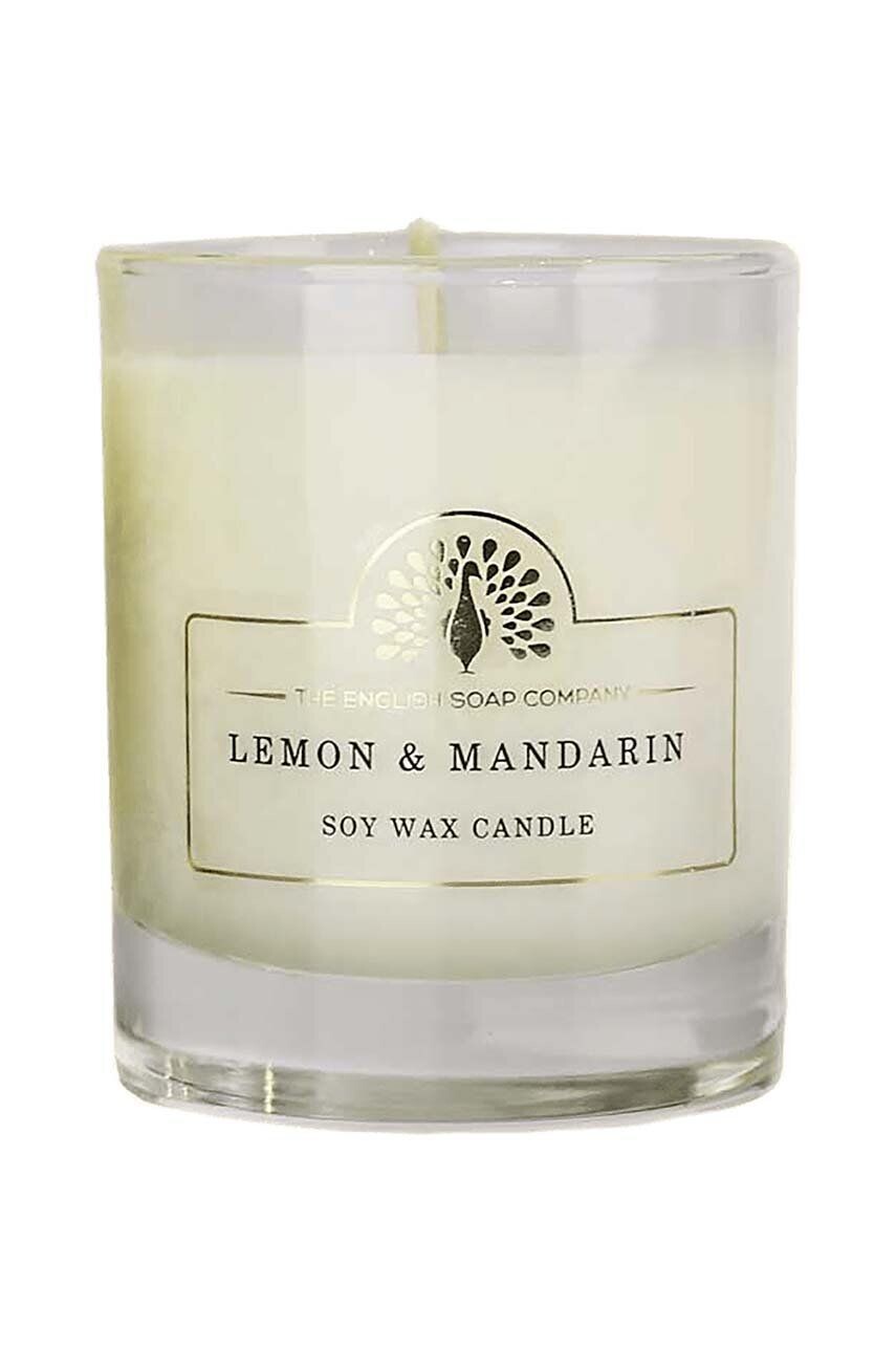 Vonná  sójová sviečka The English Soap Company Lemon& Mandarin 170 ml