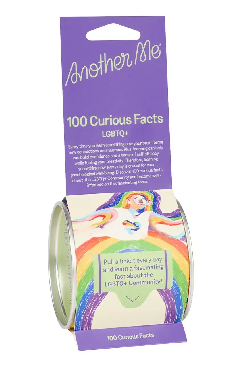Sada kartičiek Another Me 100 Curious Facts, LGBTQ+, English viac farieb