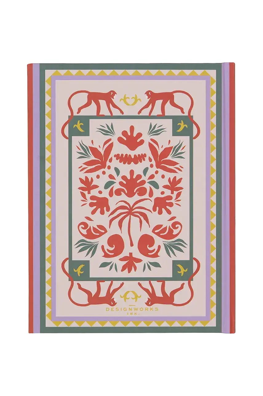 Zápisník Designworks Ink A Dopo Monkey Journal viac farieb