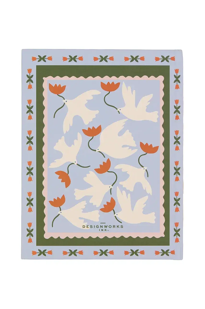 Zápisník Designworks Ink A Dopo Flower Journal viac farieb