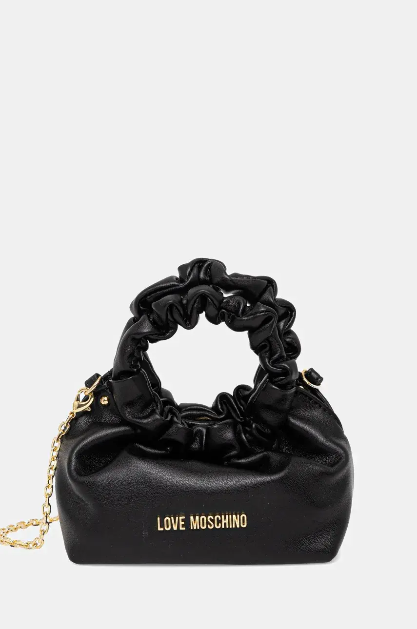 Kabelka Love Moschino čierna farba, JC4253PP0MKT0000
