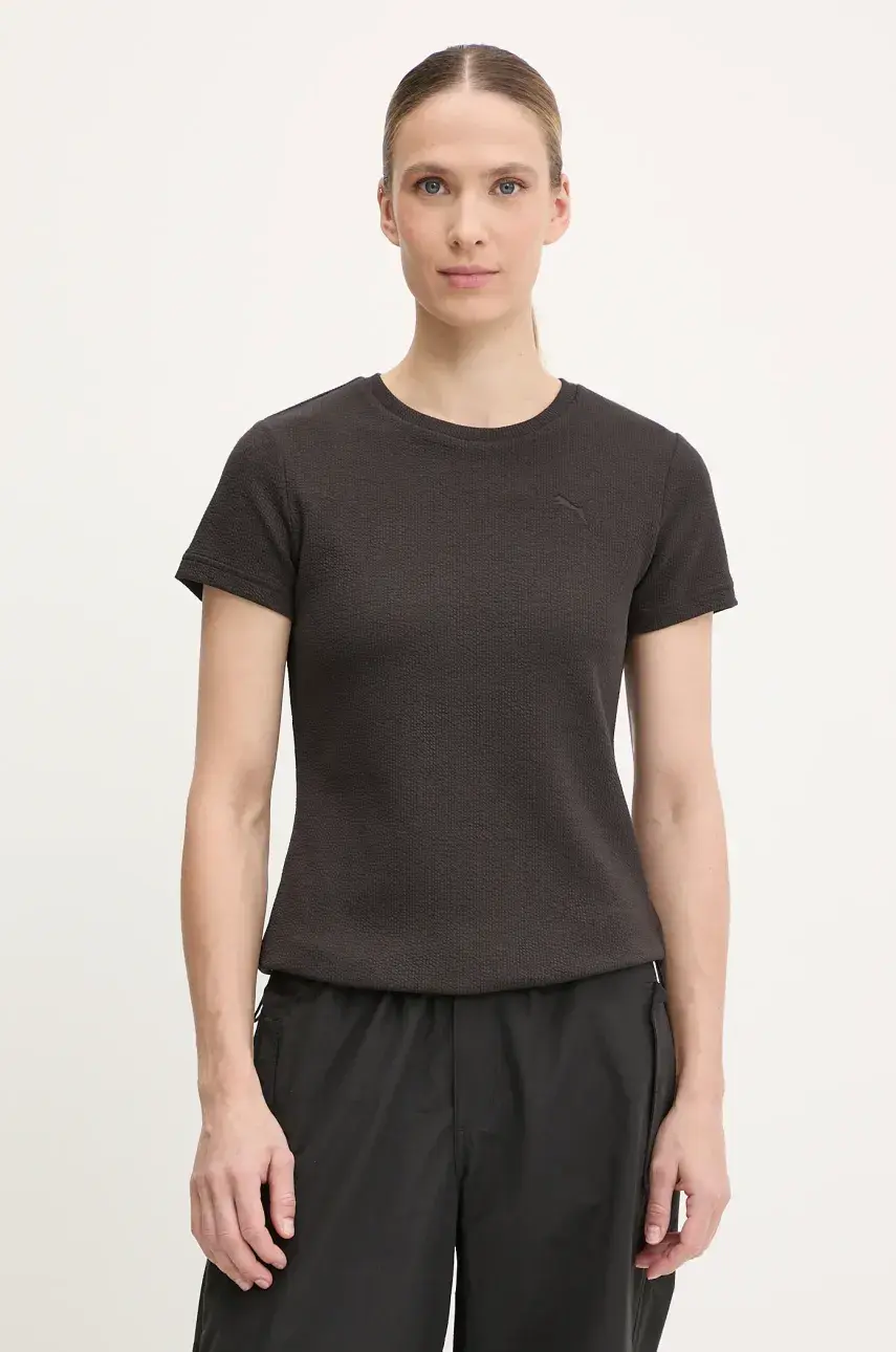Tričko Puma dámske, čierna farba, 685053