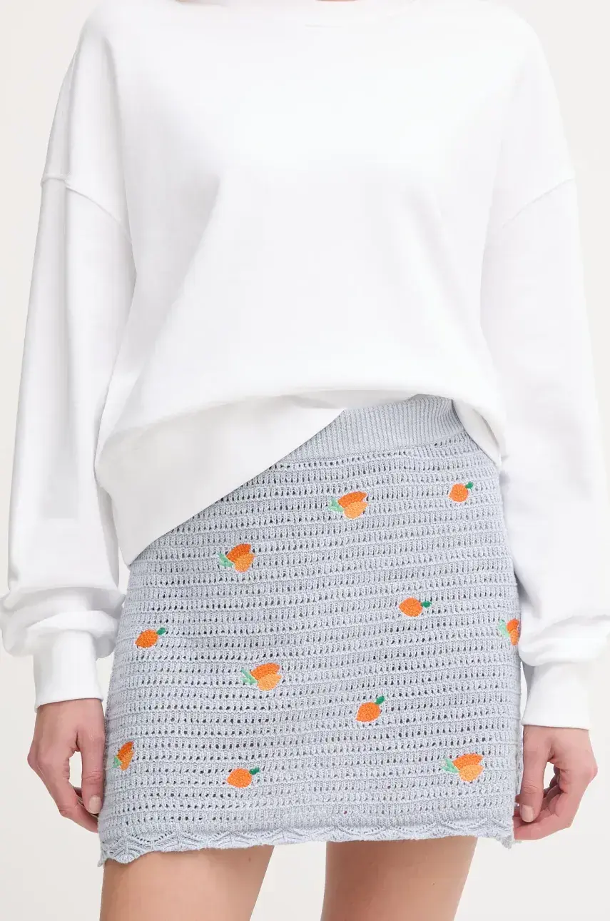 Bavlnená sukňa Pepe Jeans OLAYA SKIRT mini, puzdrová, PL901212