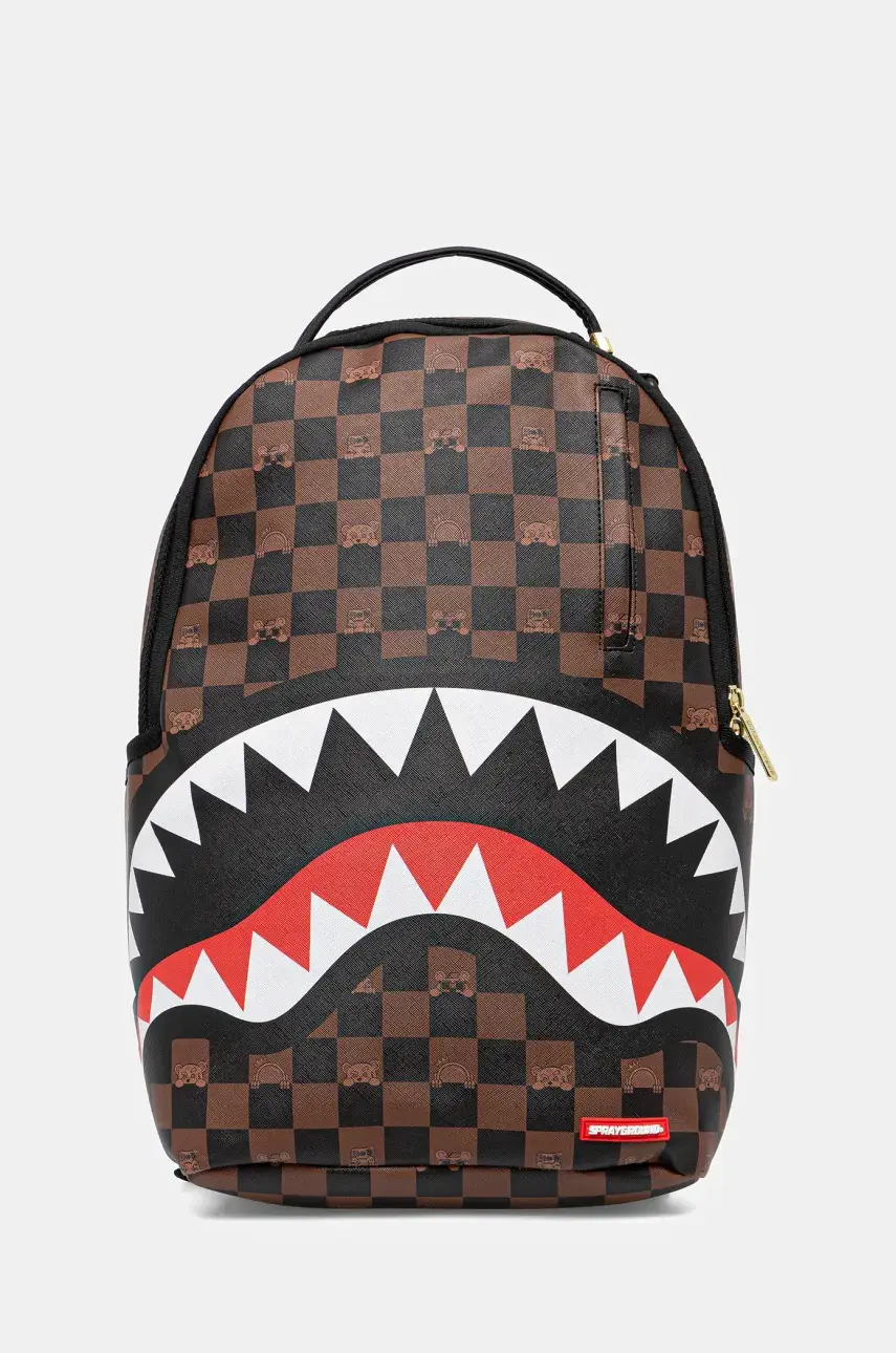 Ruksak Sprayground hnedá farba, veľký, vzorované, 910B7331NSZ
