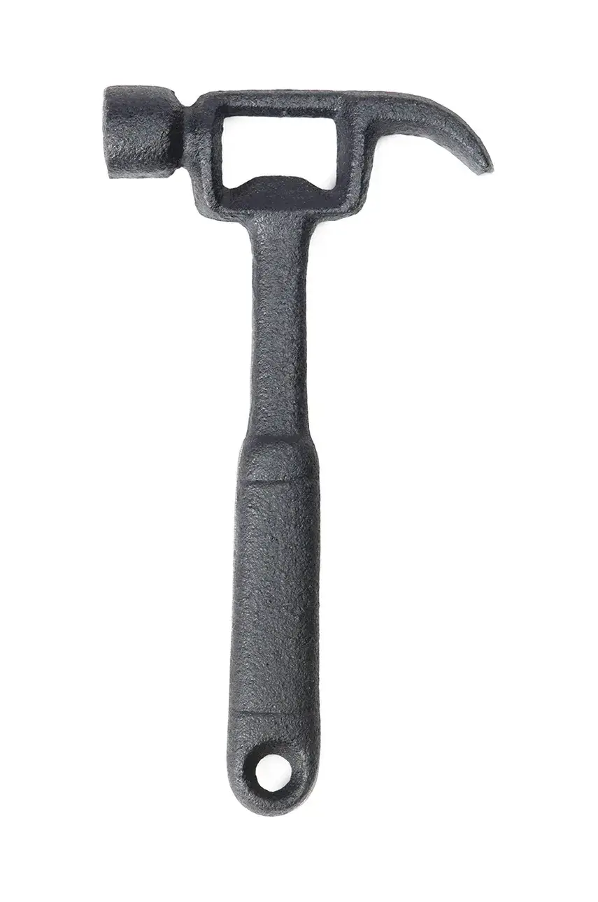 Otvárač na fľaše Gentlemen's Hardware Hammer Bottle Opener čierna farba
