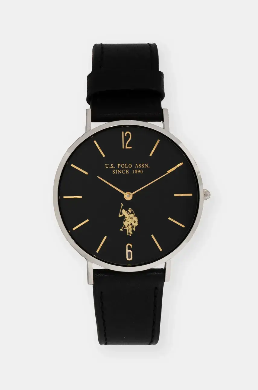 Hodinky U.S. Polo Assn. AUSTIN pánske, čierna farba, USP7262BK