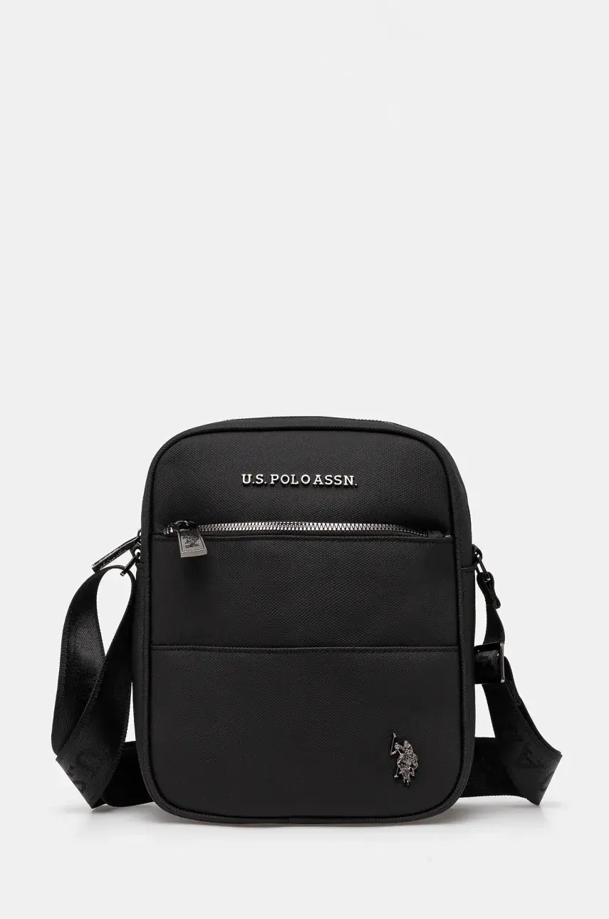 Malá taška U.S. Polo Assn. Aspen čierna farba, BEUAS8737MPO