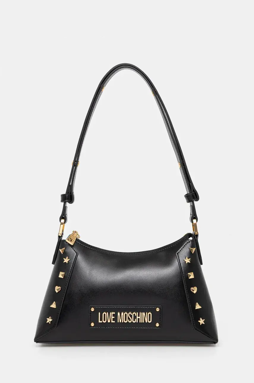 Kabelka Love Moschino čierna farba, JC4272PP0MKH0000