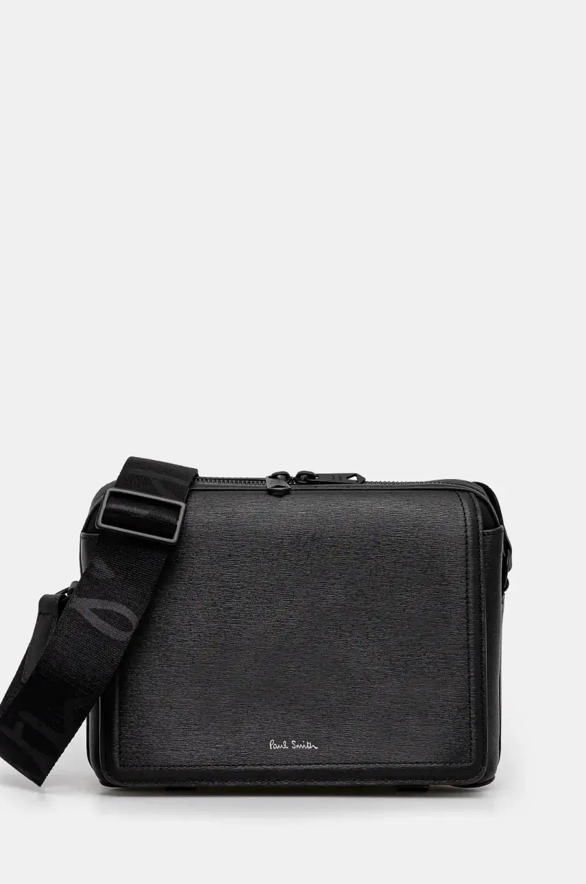 Malá taška Paul Smith čierna farba, M1A-8018-BSGRAI