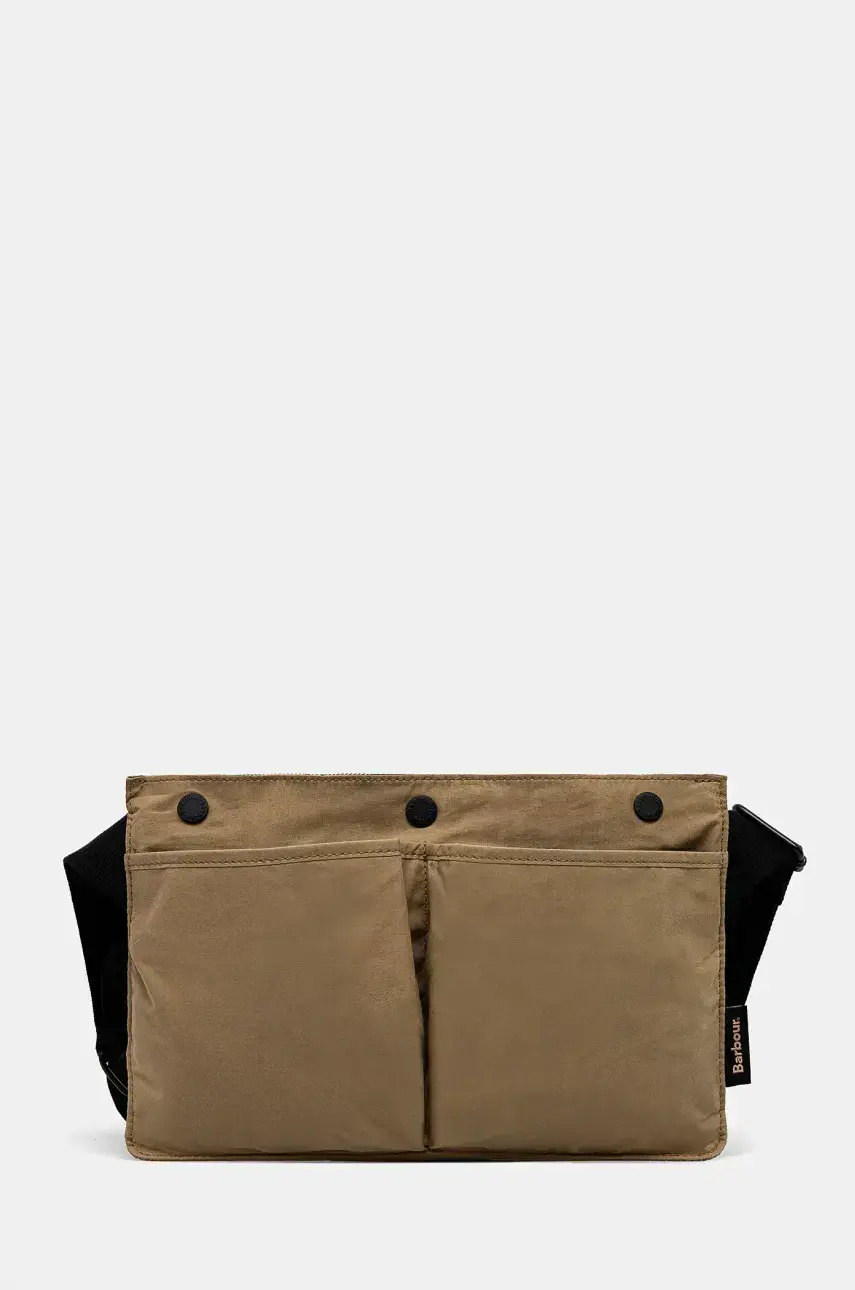 Malá taška Barbour Barbour Transport Sacoche Bag zelená farba, UBA0738