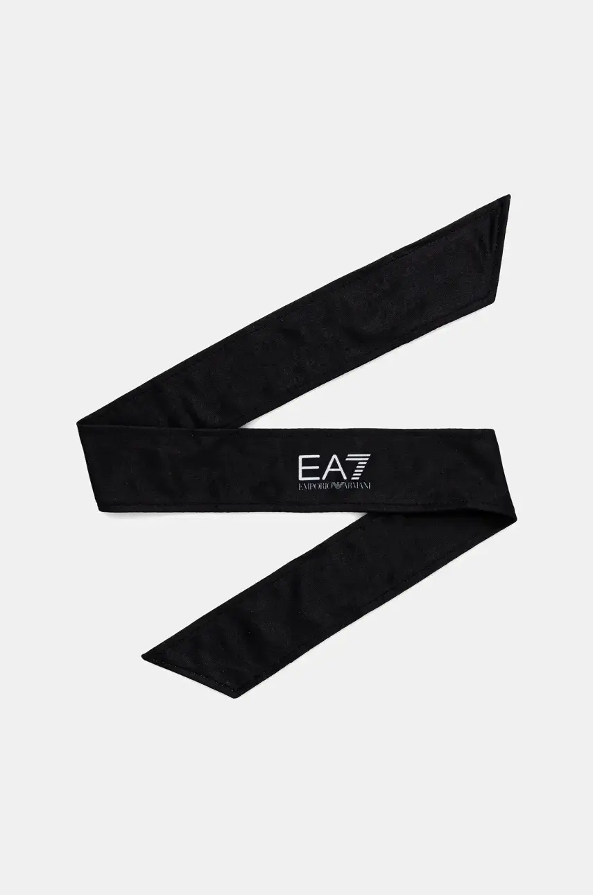 Čelenka EA7 Emporio Armani čierna farba, CC999.245023