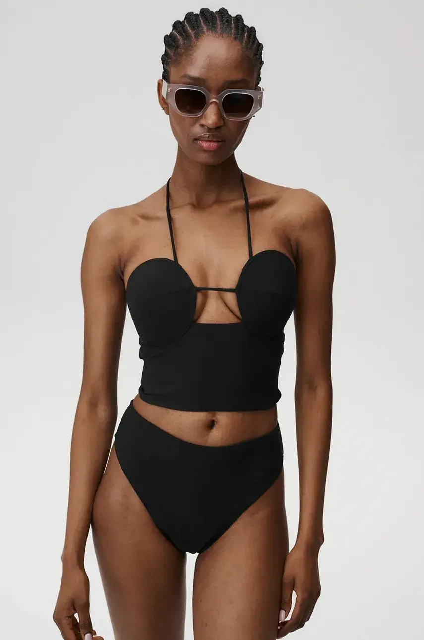 Plavkové nohavičky Undress Code Naomi Bikini Bottom čierna farba, 933