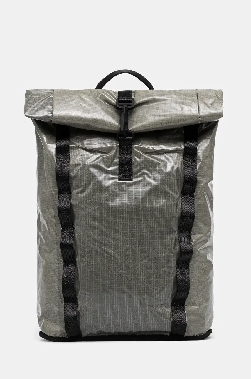 Ruksak Rains Sibu Rolltop Rucksack W3 zelená farba, veľký, jednofarebná, 14770.108