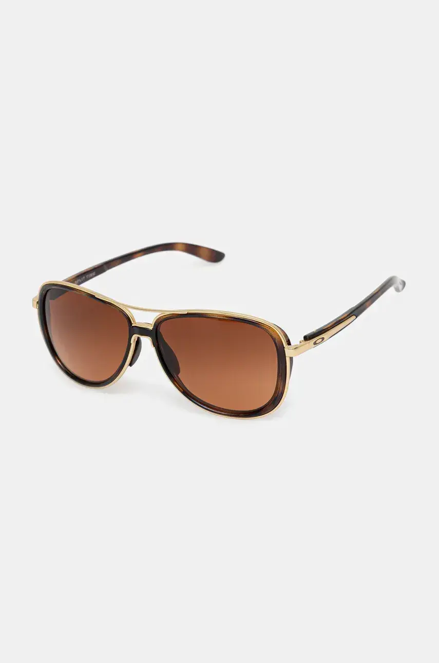 Slnečné okuliare Oakley hnedá farba, OO4129-1859