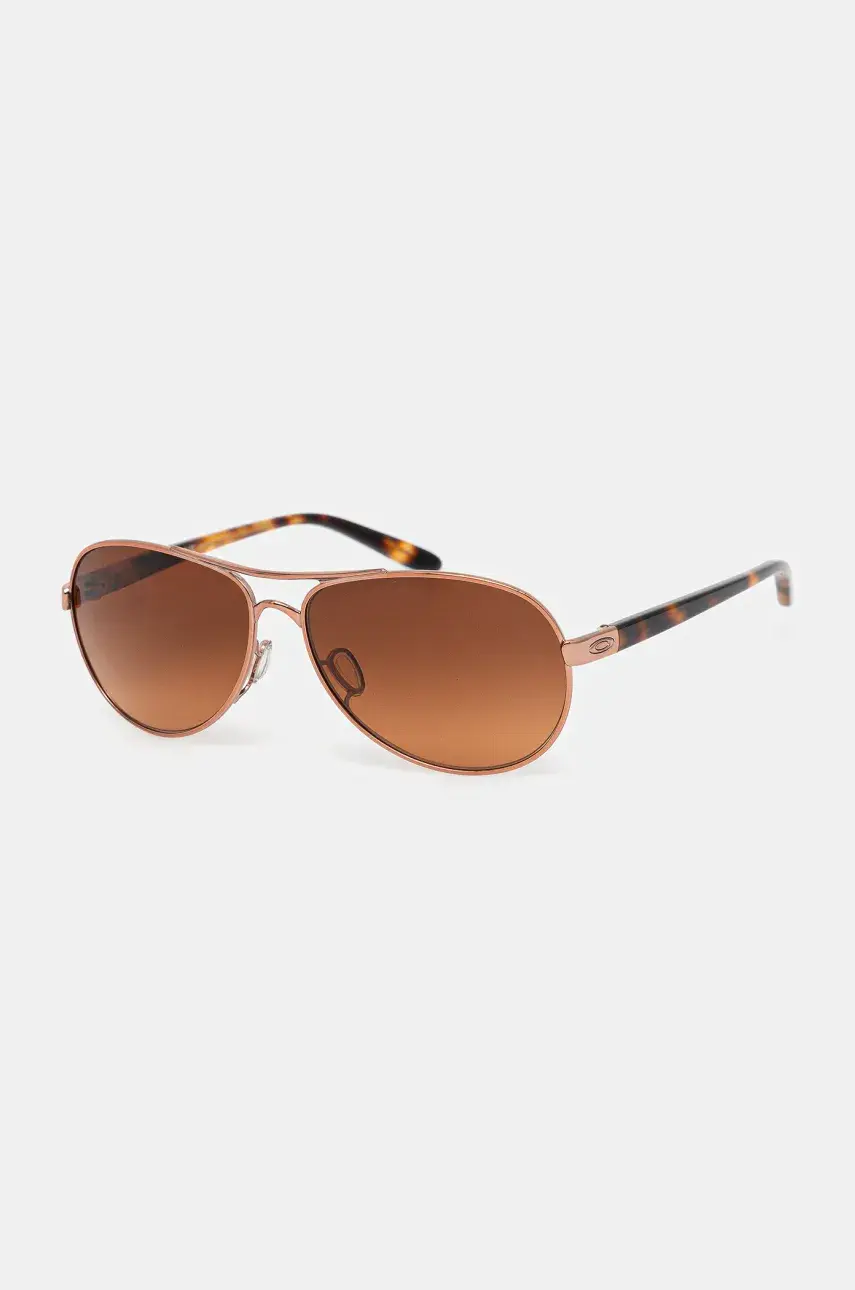 Slnečné okuliare Oakley hnedá farba, OO4079-4659