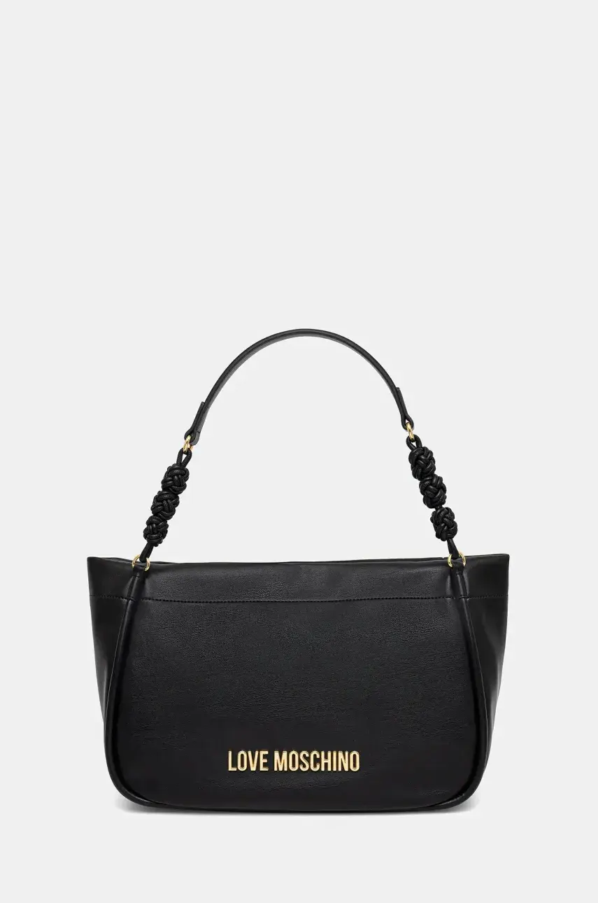 Kabelka Love Moschino čierna farba, JC4233PP0MKL0000