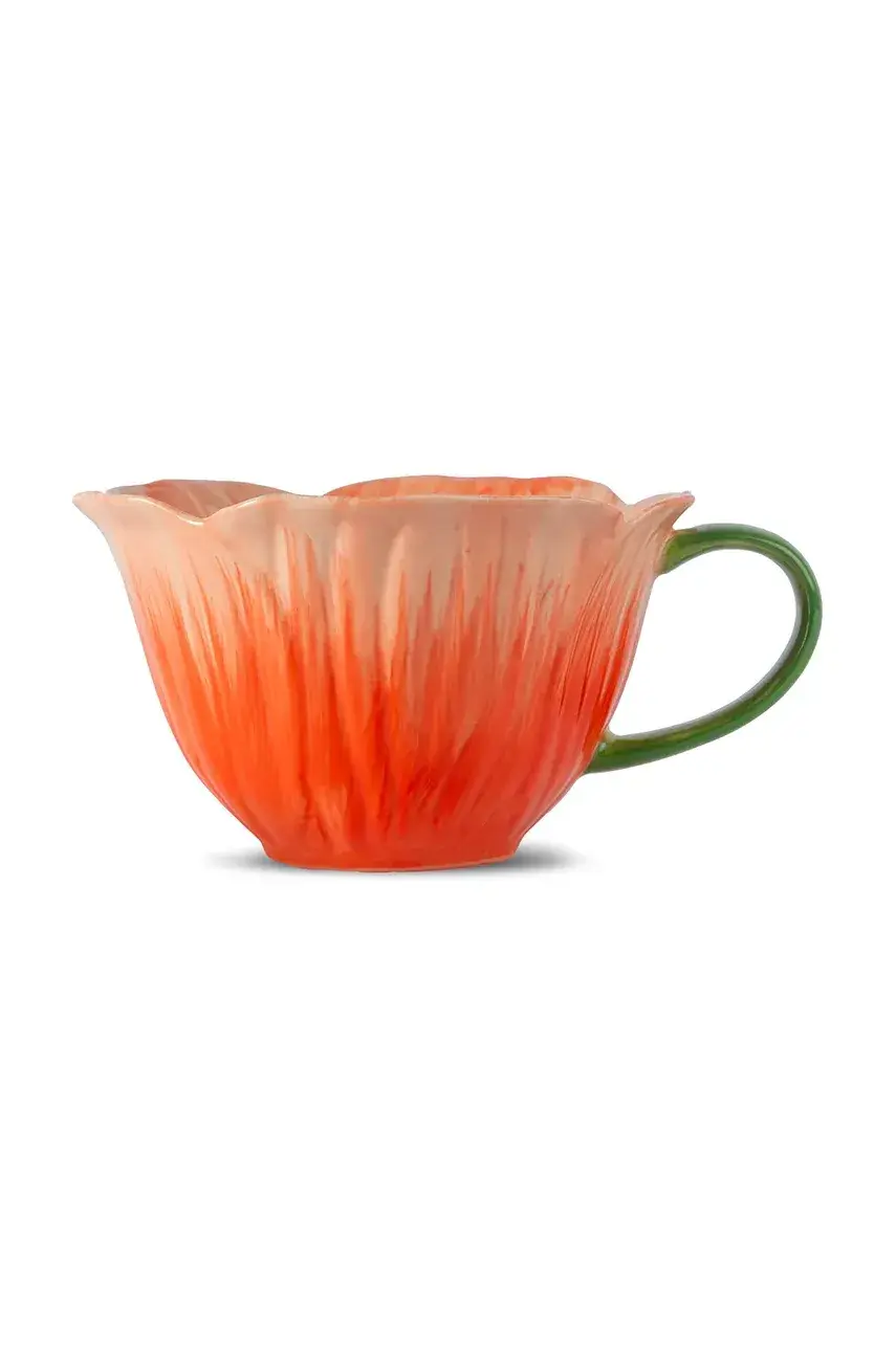 Hrnček Byon Poppy 400 ml oranžová farba