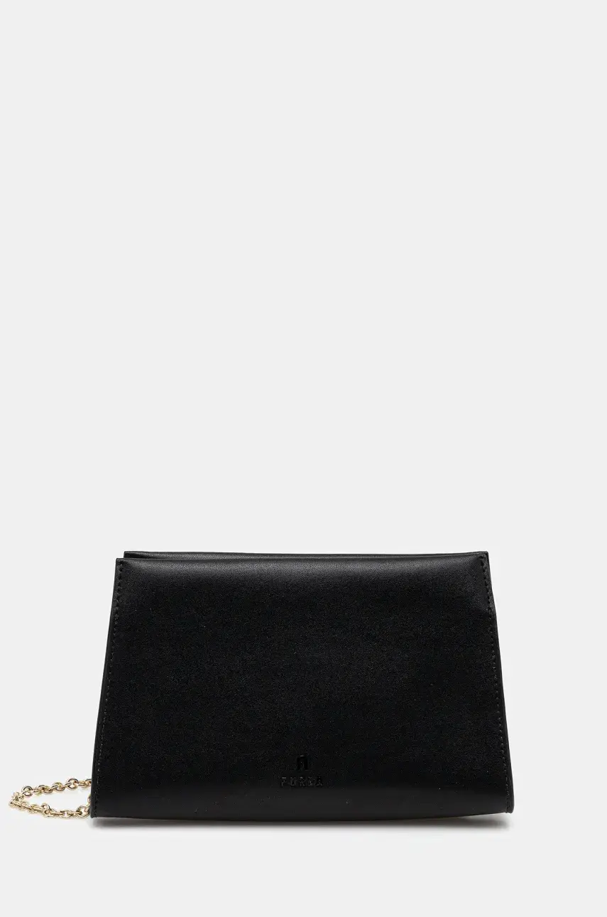 Kožená kabelka Furla čierna farba, WE00774.BX3104.O60001007