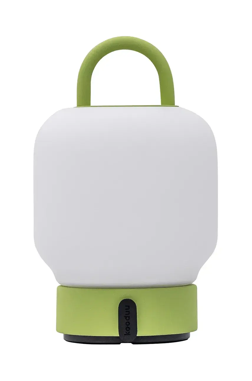 Prenosná led lampa Kooduu Loome zelená farba