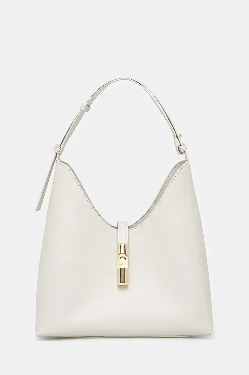 Kožená kabelka Furla zelená farba, WB01499.BX3104.1704S1007