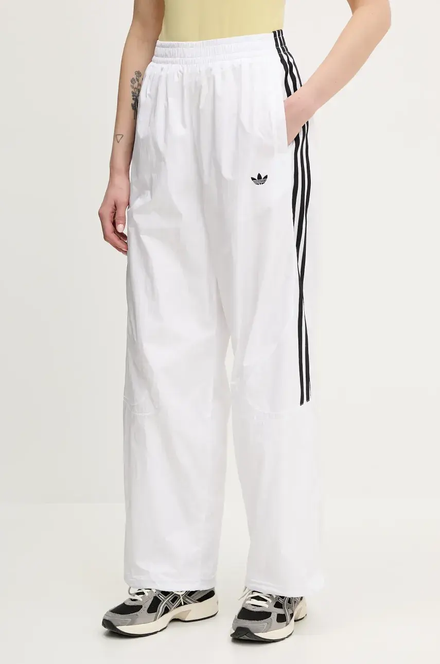Tepláky adidas Originals Teamgeist biela farba, s nášivkou, JD0257