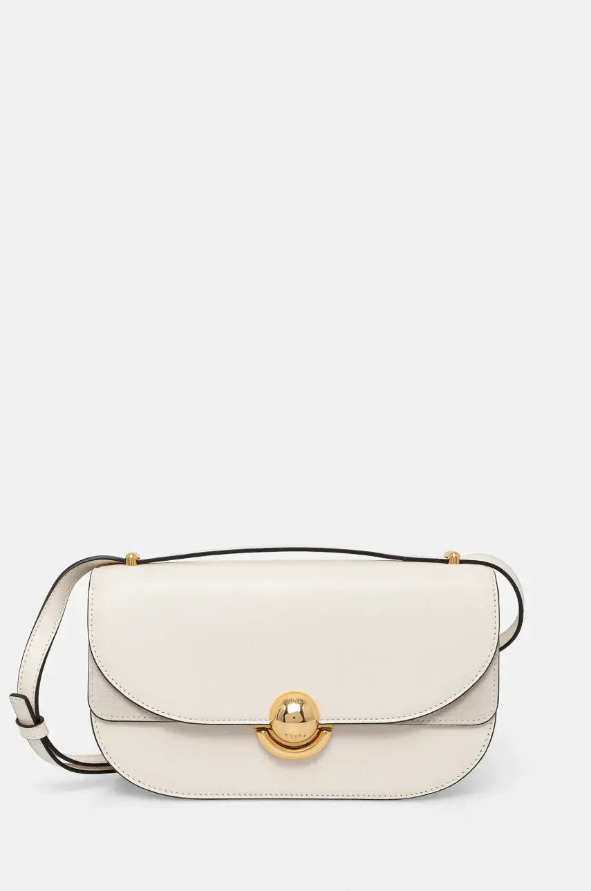 Kožená kabelka Furla béžová farba, WB01490.BX0428.PNN001002