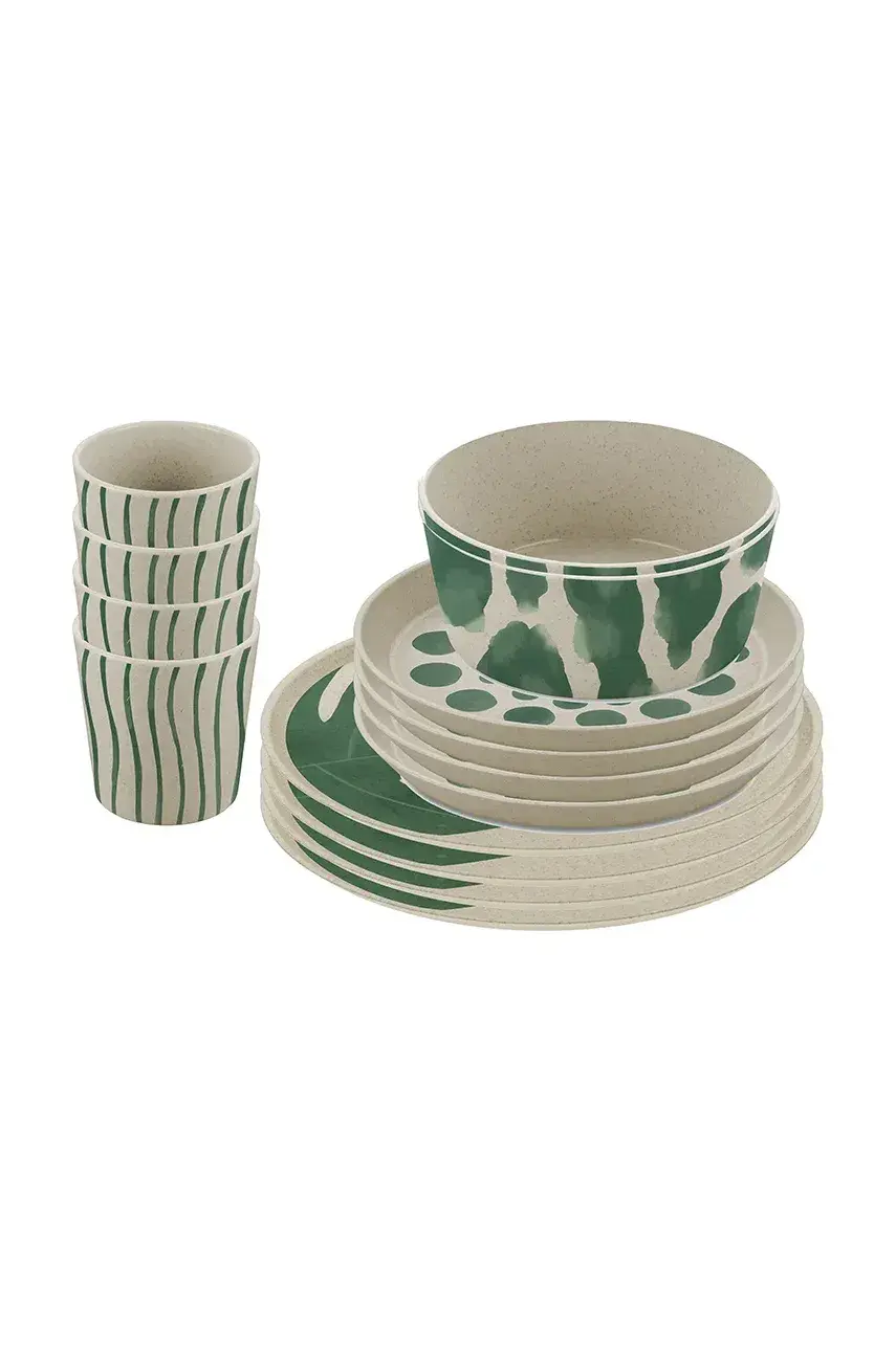 Jedálenský set pre 4 osoby Koziol Monstera 16-pack viac farieb