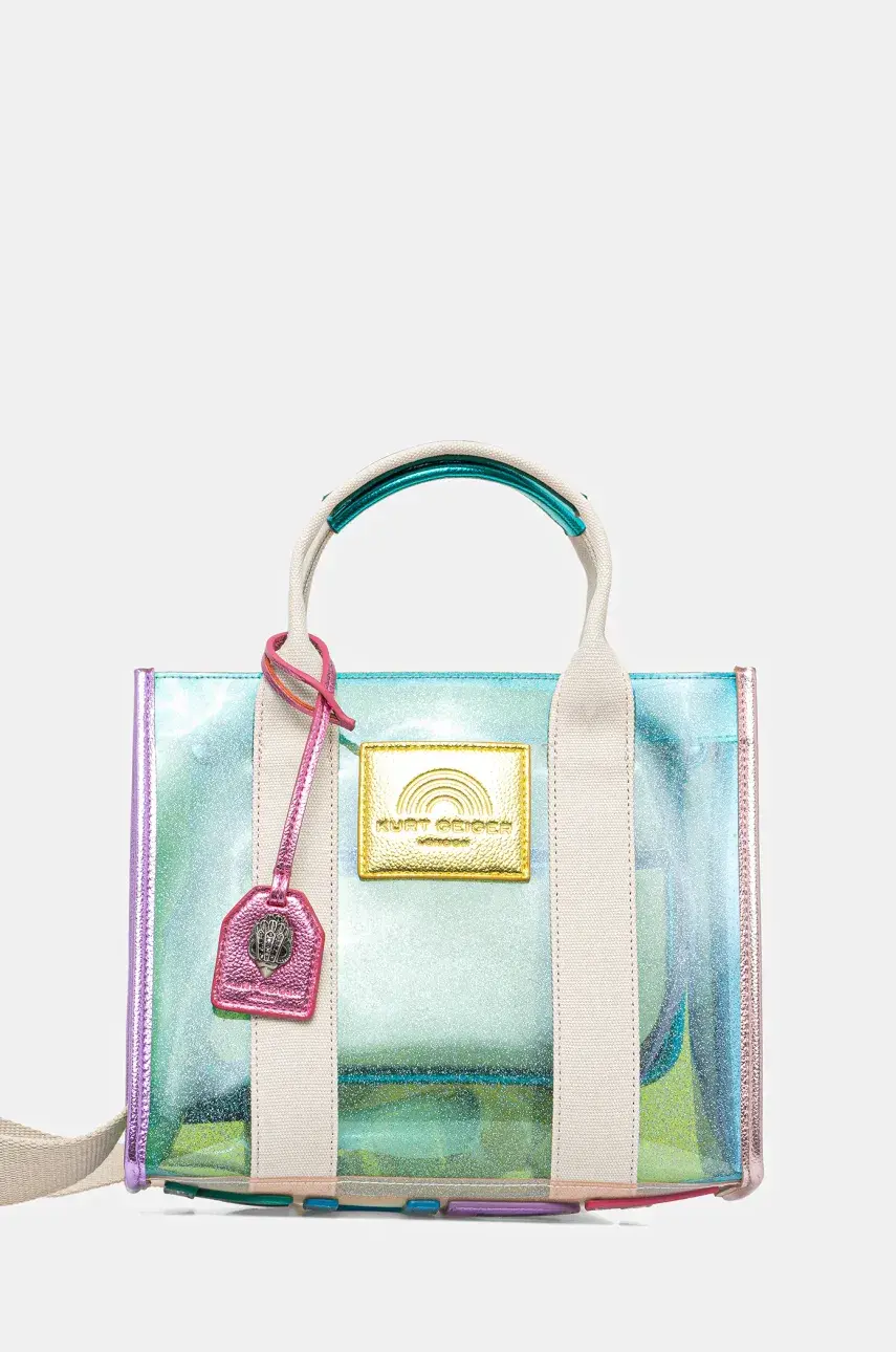 Kabelka Kurt Geiger London SOUTHBANK tyrkysová farba, 9800769999