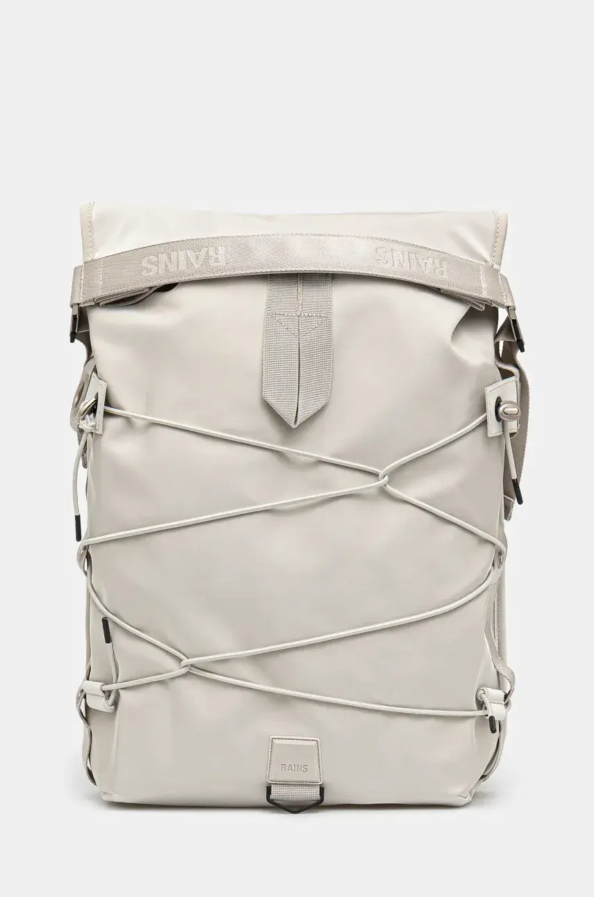 Ruksak Rains Trail Cord Rolltop Backpack W3 béžová farba, veľký, jednofarebný, 14480.103