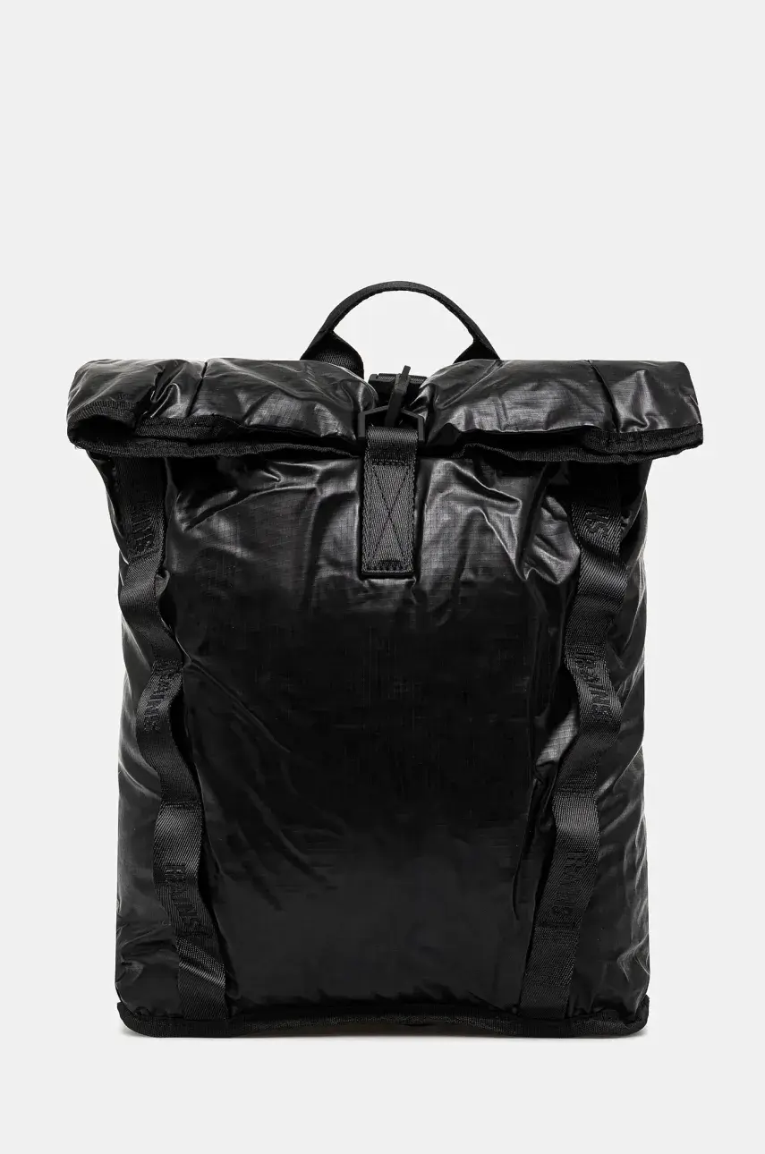 Ruksak Rains Sibu Rolltop Rucksack Mini W3 čierna farba, veľký, jednofarebný, 14740.01